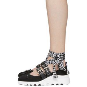 Brand new Miu Miu double band ribbon sneaker size 35